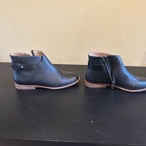 MADEWELL the Kelci flat boot in Black